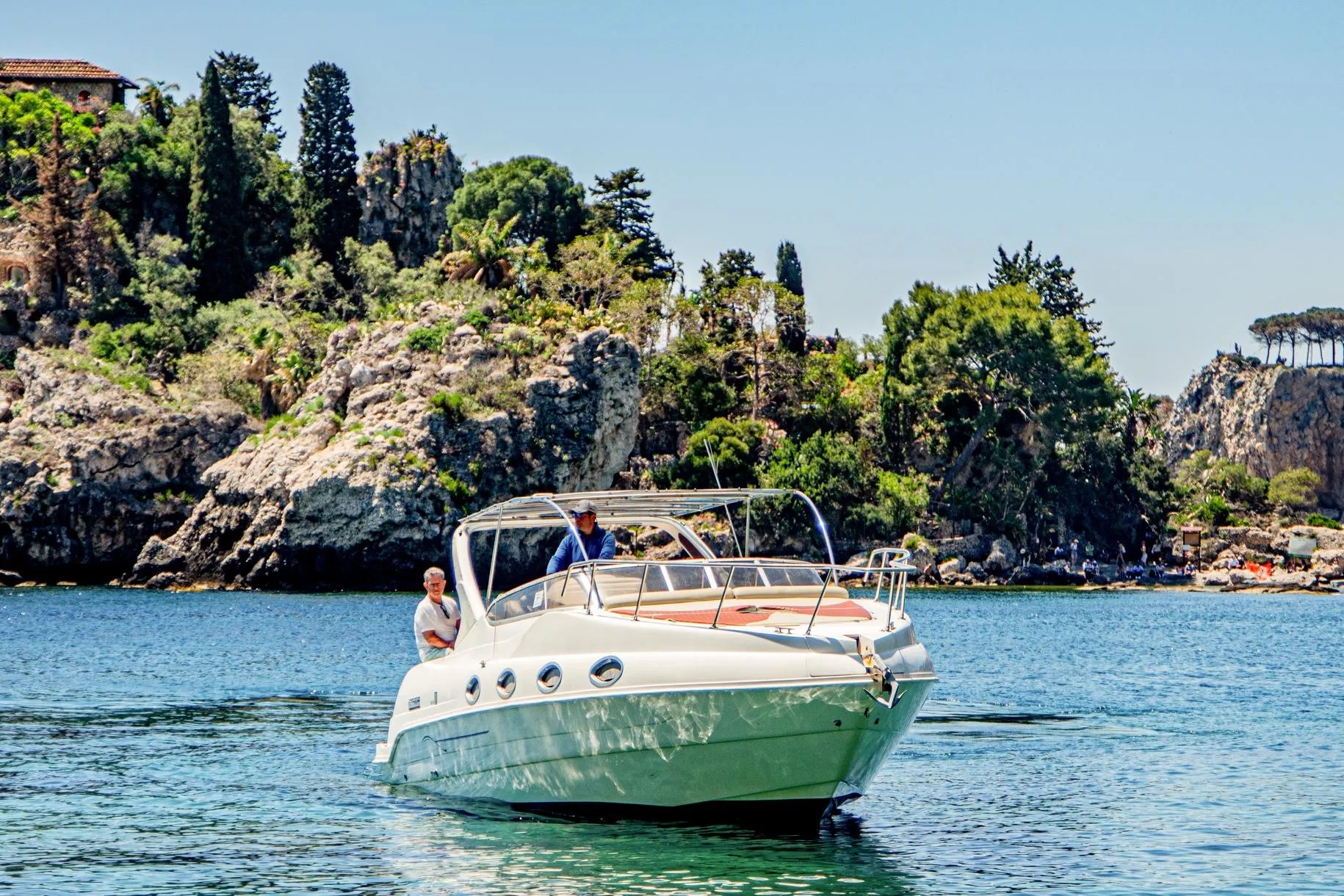 Coverline Sport 32 · Isola Bella, Taormina